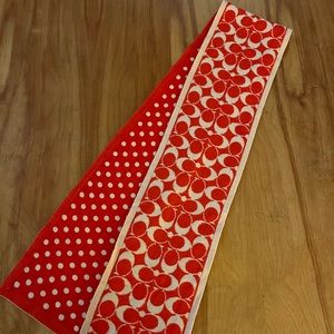 Coach Monogram 100% Wool Scarf